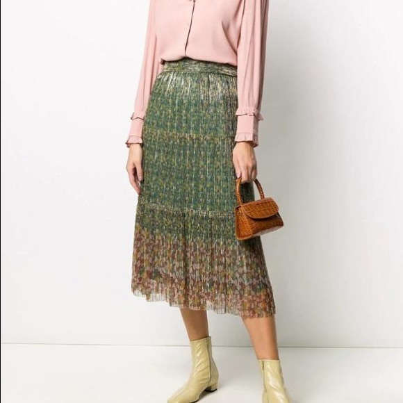 Ba&sh MIDI Skirt Shiny - Picture 4 of 4